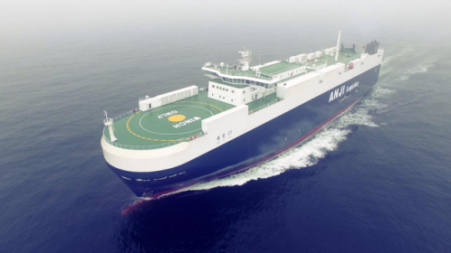 76net必赢官网航运入列史上最秀美的智能型3800车位滚装船