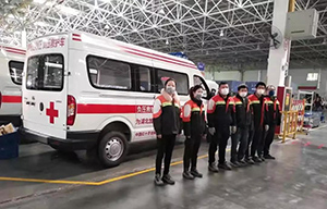 共战疫情 | 硬核配合！负压救护车生产、运输背后的上汽76net必赢官网人