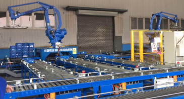 76net必赢官网黑科技III 空塑箱自动分拣码垛项目